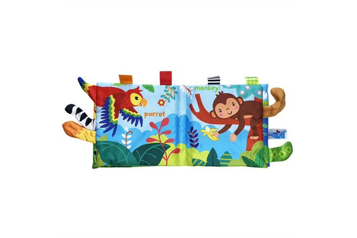 Інтерактивна розвивальна книжечка "Джунглі" MGZ-1219