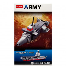 Детский конструктор "Aircraft carrier" M38-B0661-7, 45 деталей