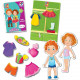 Детская игра "Магнитная Одевалка Оливер и Мия" VT3702-12, 2 куклы, 31 магнитный элемент