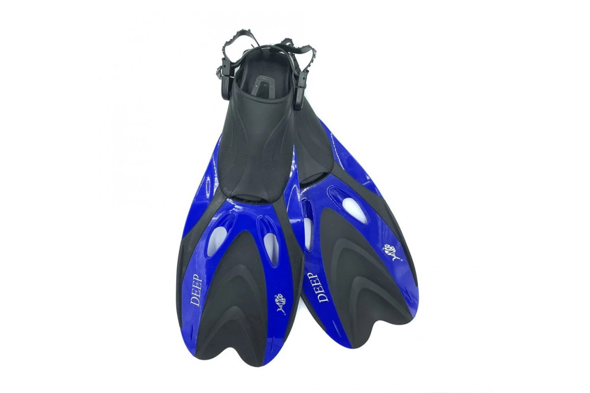 Ласты с открытой пяткой DLV Deep NE-66-43-46-B размер L/XL 43-46 синие