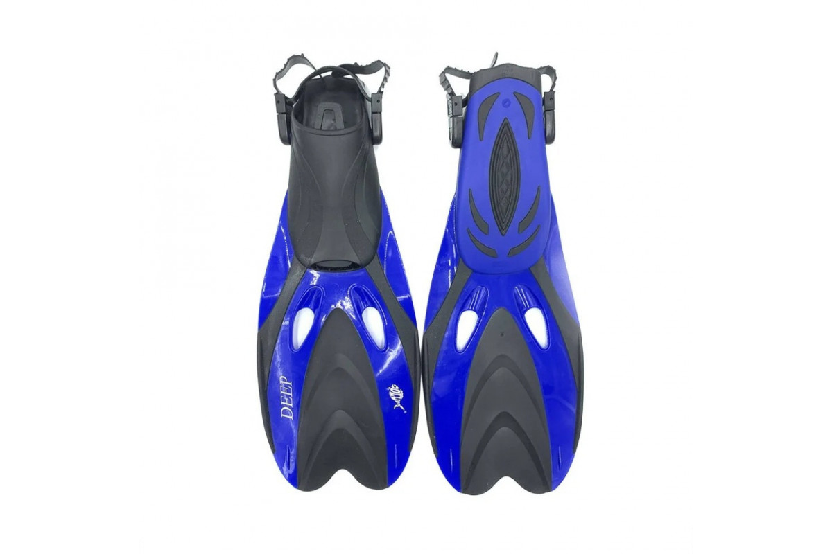 Ласты с открытой пяткой DLV Deep NE-66-43-46-B размер L/XL 43-46 синие