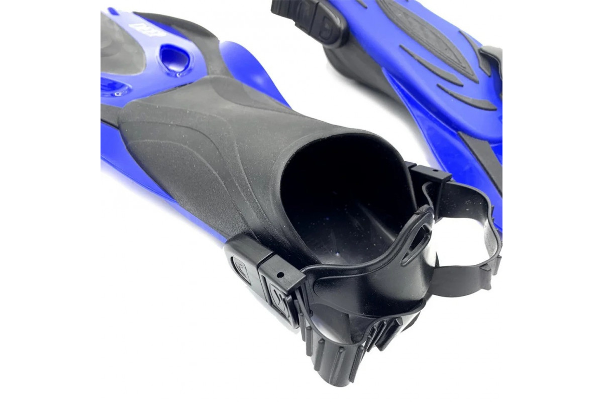 Ласты с открытой пяткой DLV Deep NE-66-43-46-B размер L/XL 43-46 синие