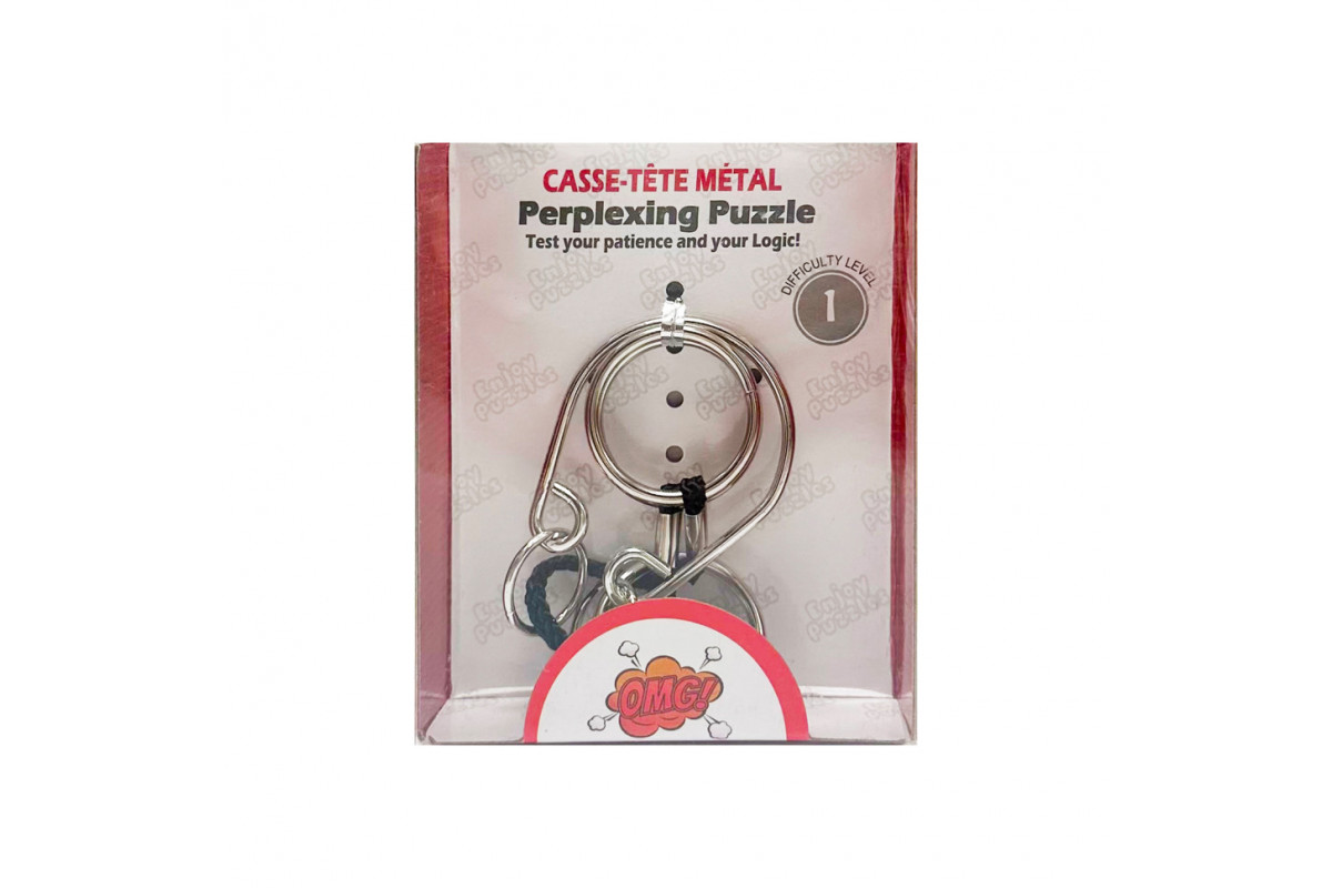 Металева головоломка "Perplexing puzzle" 5562D-7, 1 складність