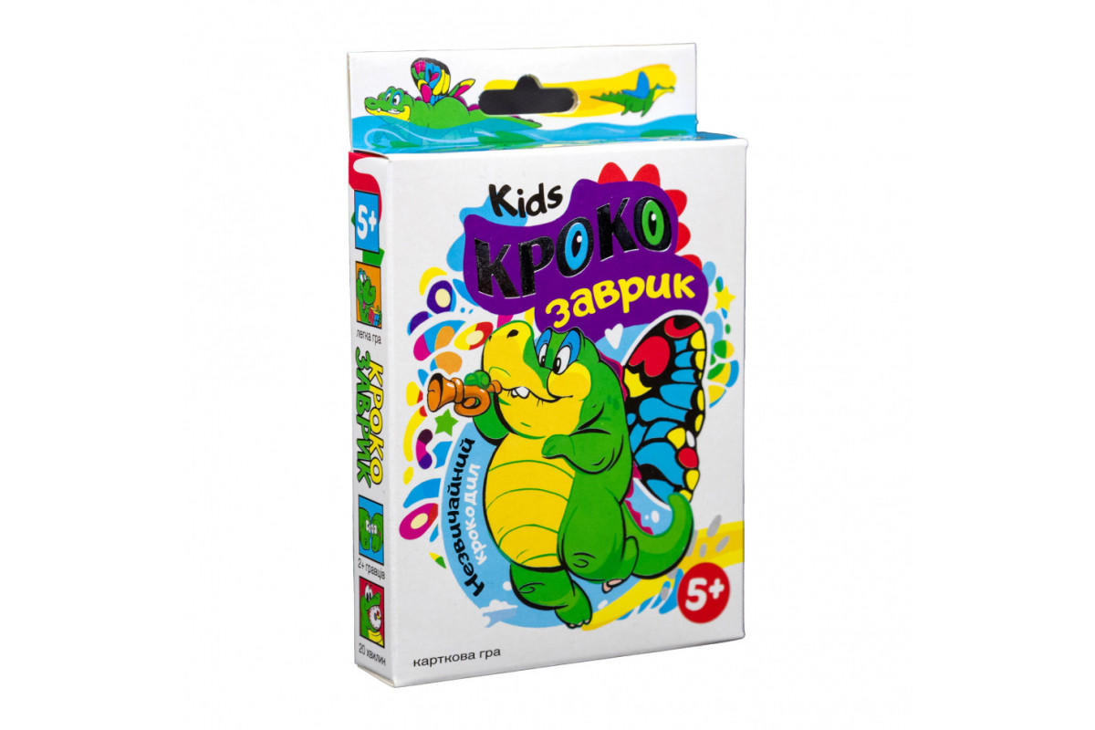 Настільна Карткова гра Крокозаврік 30969 (укр.)