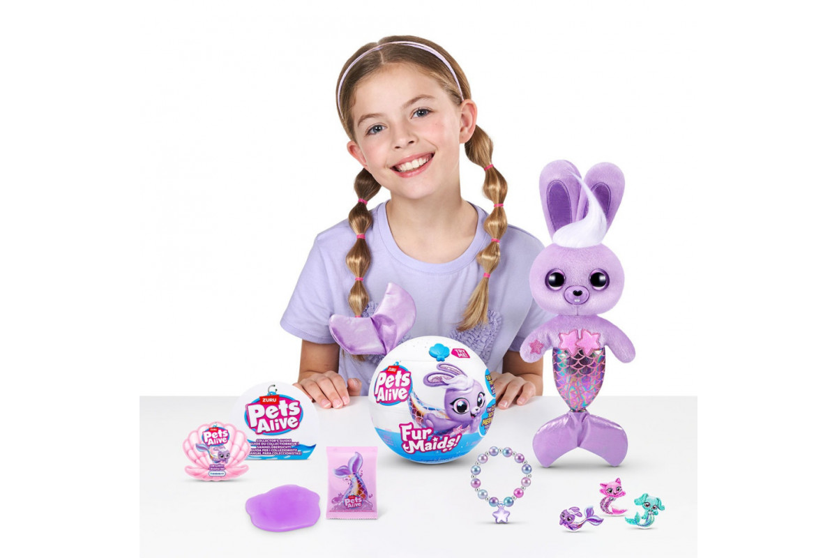 Интерактивный игровой набор серии "Furmaids" Кролик Старлет Pets & Robo Alive 9555B