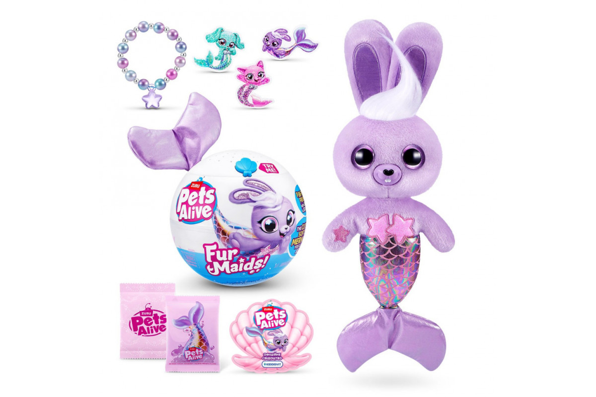 Интерактивный игровой набор серии "Furmaids" Кролик Старлет Pets & Robo Alive 9555B