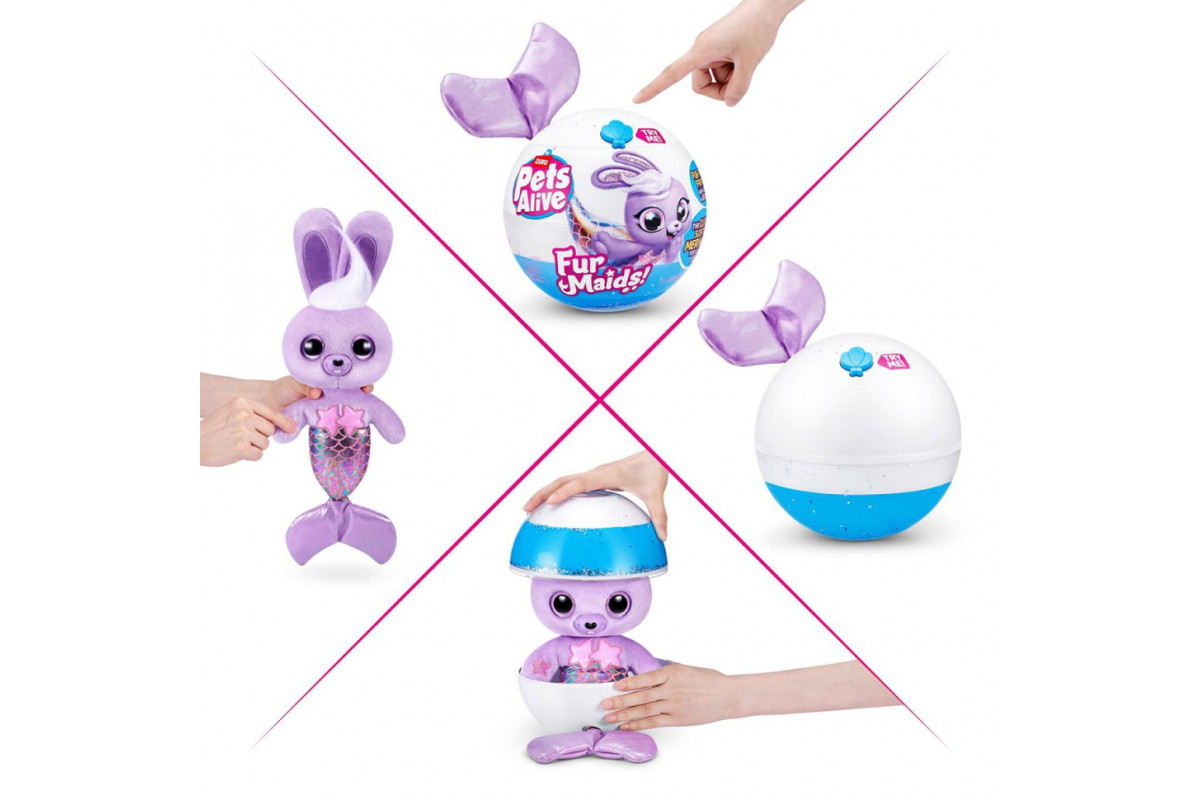 Интерактивный игровой набор серии "Furmaids" Кролик Старлет Pets & Robo Alive 9555B