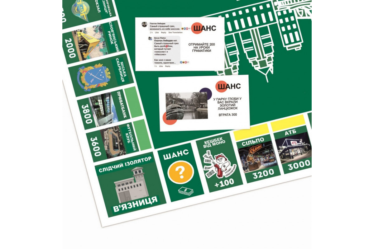 Настольная игра "Монополия Бизнес по-Днепровски" PLR-0029