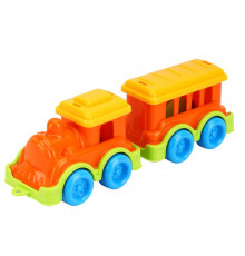 Детская игрушка "Поезд Мини" 8089TXK с вагончиком, разноцветный