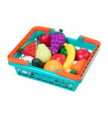 Игровой набор "Овощи-Фрукты на липучках" Battat Lite BT4743Z, 37 предметов