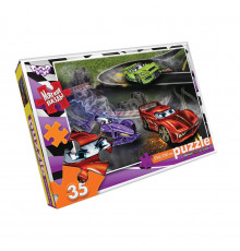 Мягкие пазлы "Спорткар" S35-10-15, 35 элементов