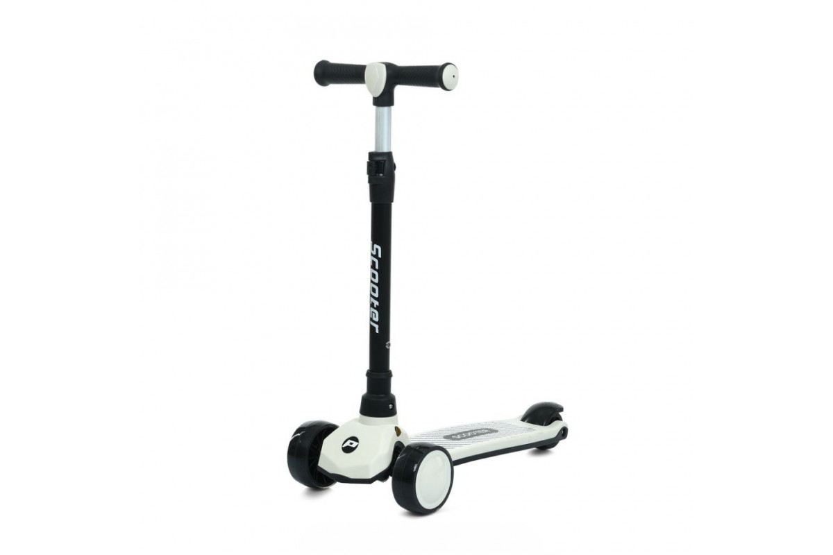 Самокат детский трехколесный JR3-124-B, колеса со светом