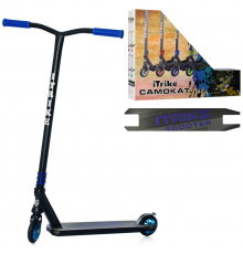 Самокат трюковый iTrike SR 2-068-1-BBL двухколесный