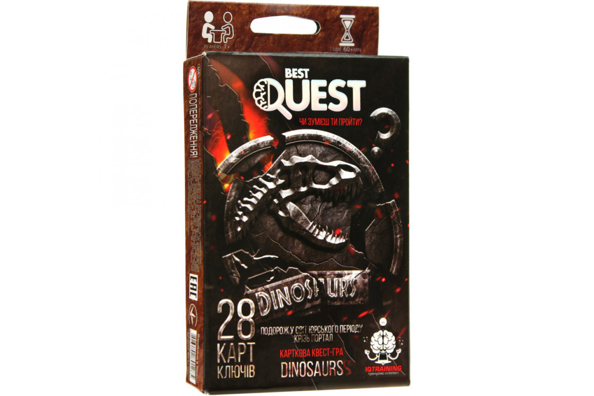 Карточная квест-игра "BEST QUEST" (укр.) BQ-01-01-04U  BQ-01-04U