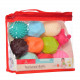 Детская игрушка для купания "Мячики" 19012, 10 штук