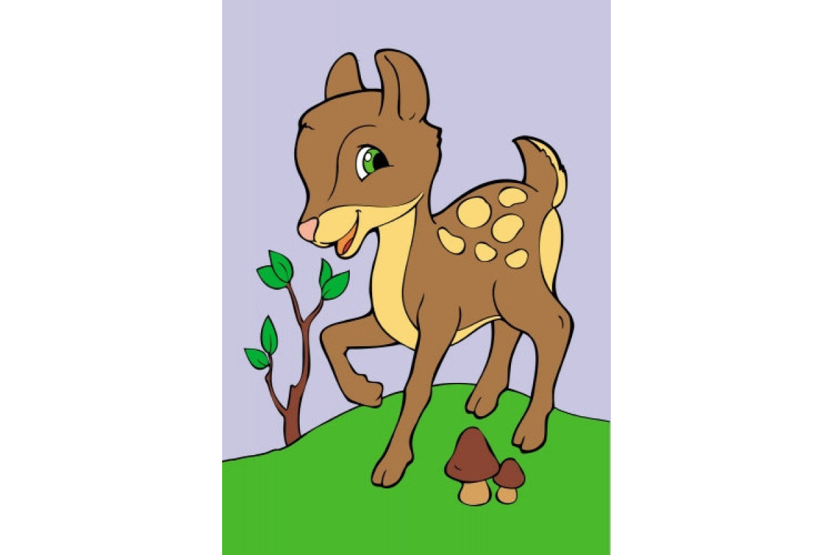 Дитяча розмальовка "Подивися і розфарбуй: Звірятка" 628008