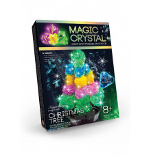 Детский набор для проведения опытов "MAGIC CRYSTAL" OMC-01 безопасный Рождественская многоцветная елка