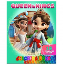 Раскраска для детей Queen&Kings А05122402 формат А4