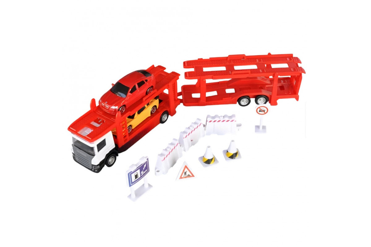 Ігровий набір Автоперевізник SCANIA TechnoDrive 250415U, 2 машини, аксесуари