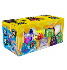 Вязкая масса "3 в 1" Magnetic Slime, "Fluffy Slime", "Crazy Slime Fluoric" SLM-14-01U цвета в ассортименте