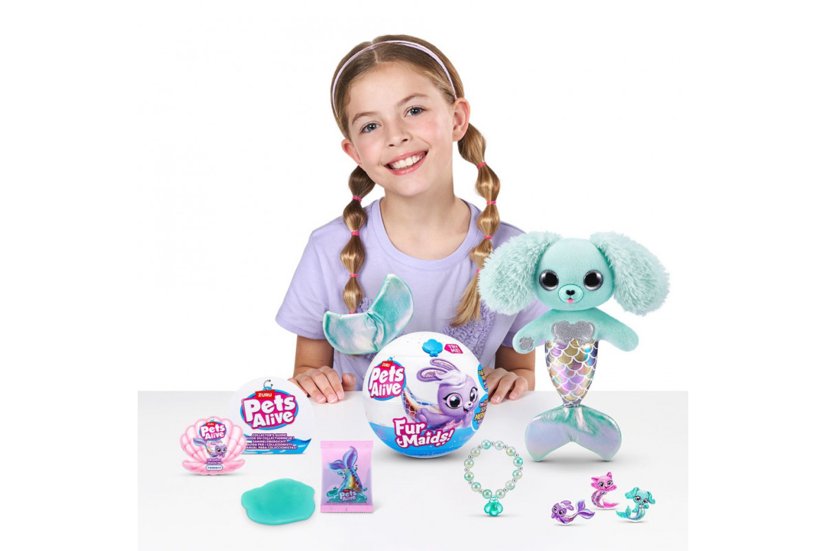 Интерактивный игровой набор серии "Furmaids" Щенок Даззи Pets & Robo Alive 9555D