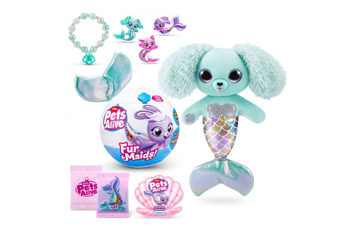 Интерактивный игровой набор серии "Furmaids" Щенок Даззи Pets & Robo Alive 9555D