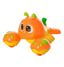 Детская каталка "Краб" 0350MR на палке Оранжевый