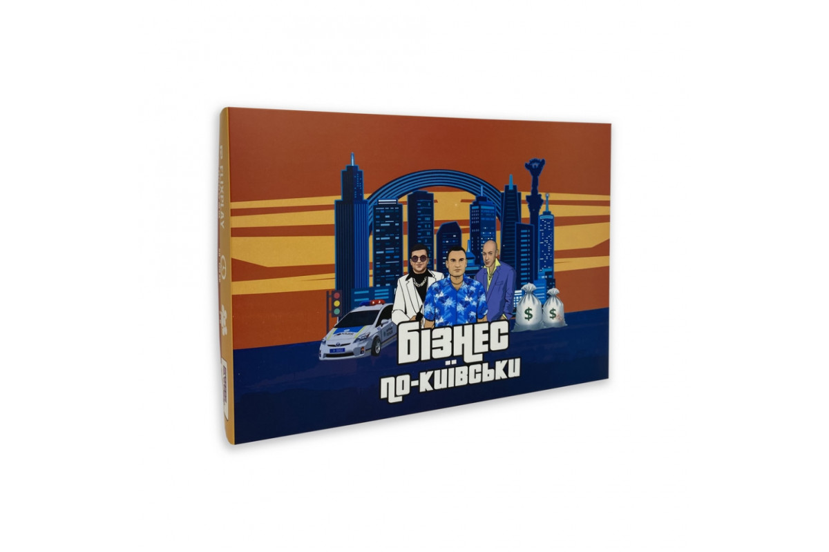 Настольная игра "Монополия Бизнес по-Киевски" PLR-0028