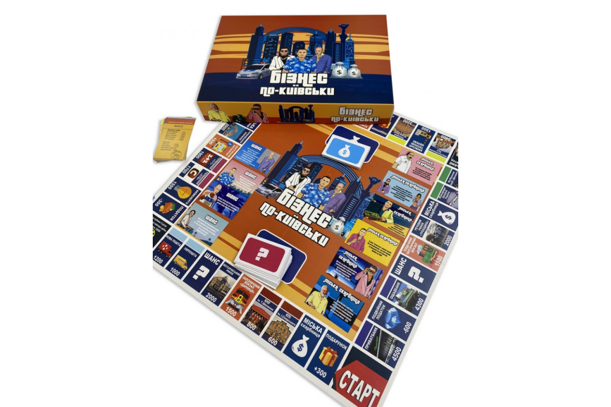 Настольная игра "Монополия Бизнес по-Киевски" PLR-0028