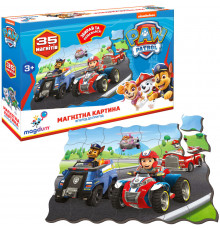 Детский набор магнитов Щенячий патруль "Вперед к приключениям" ML4034-34 35 шт