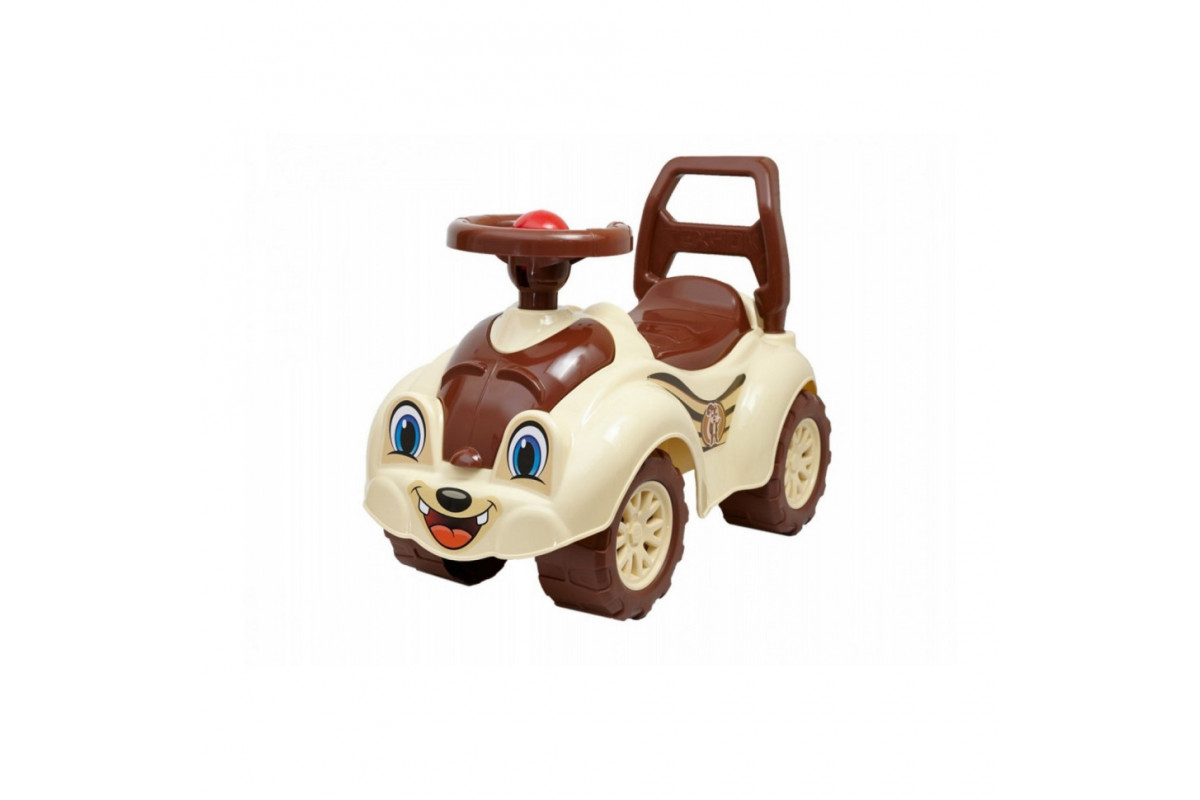 Машинка-каталка толокар для прогулок ТехноК 2315TXK Коричневая