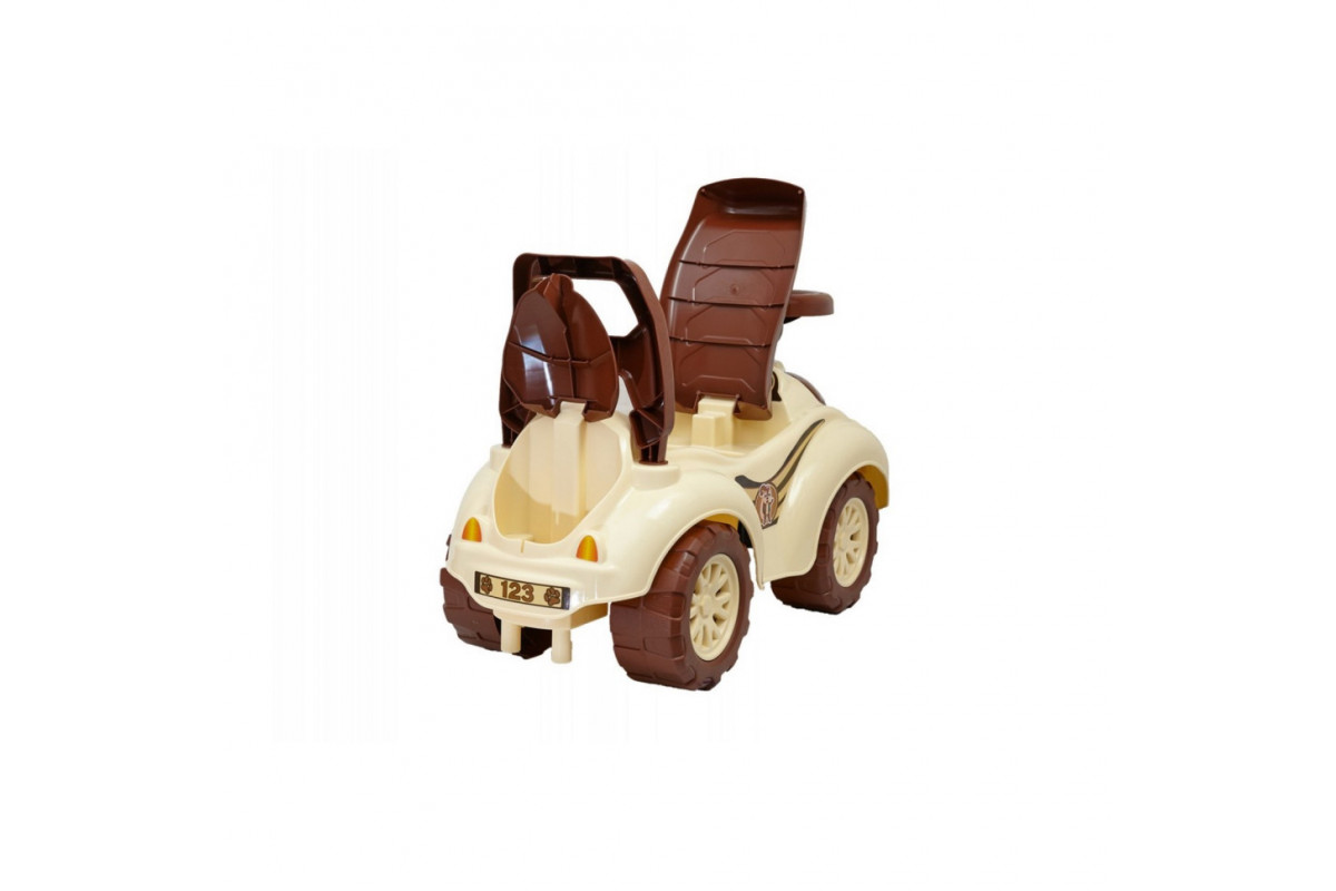 Машинка-каталка толокар для прогулок ТехноК 2315TXK Коричневая