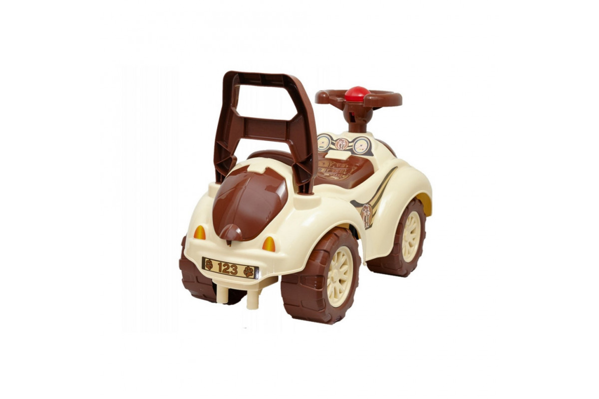 Машинка-каталка толокар для прогулок ТехноК 2315TXK Коричневая