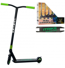 Самокат трюковый iTrike SR 2-068-1-BGR двухколесный