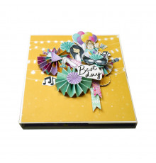 Набор для создания pop-up открытки "Party Girl" FDGCK-052, 14 x 16 см