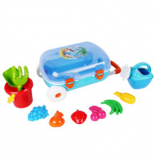 Набор для игры в песочнице ТехноК 6009TXK в чемодане