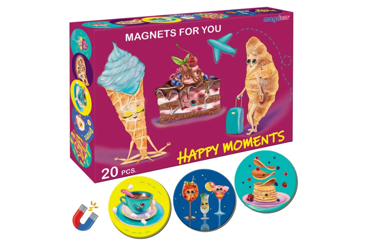 Набір магнітів  Magdum ML 4031-53 EN "Happy moments"