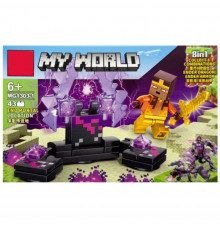 Дитячий конструктор "Minecraft" MG1303-1, 43 деталі