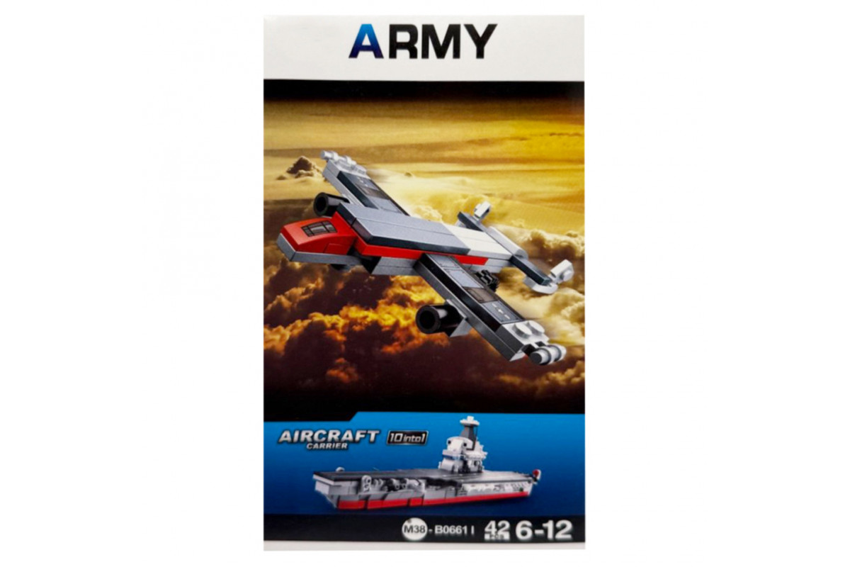 Детский конструктор "Aircraft carrier" M38-B0661-9, 42 детали