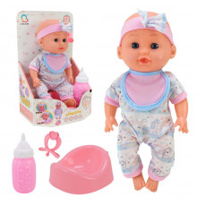 Детский игровой пупс H06-6 пьет, писяет, с аксессуарами
