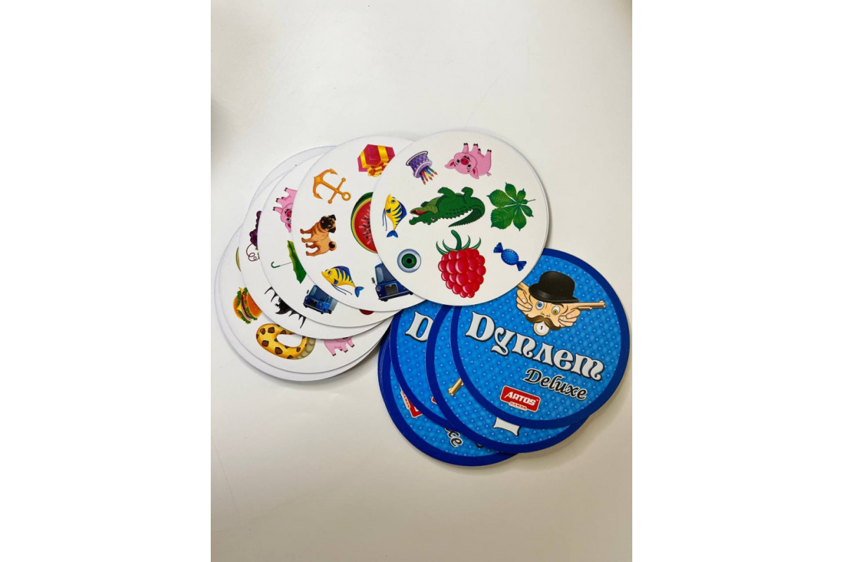 Настольная игра "Дуплет Deluxe" 1038 в металлической коробке