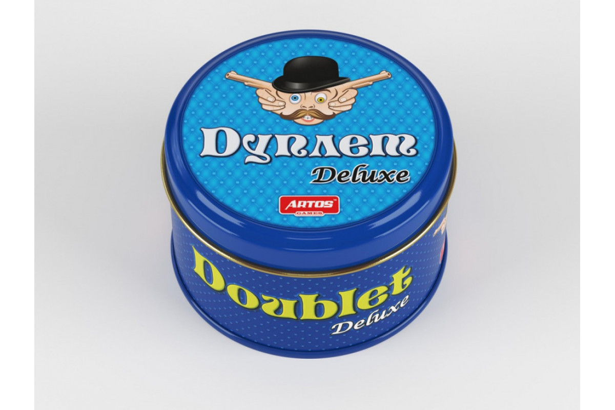 Настольная игра "Дуплет Deluxe" 1038 в металлической коробке