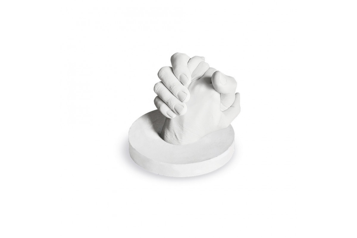 Набор для творчества создание 3D слепков рук 30912 гипс