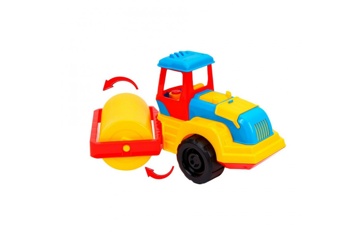 Детская игрушка "Трактор" 8010TXK подвижный каток, разноцветный