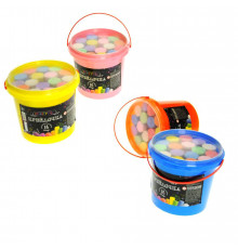 Набор цветных мелков для асфальта КRD-01-01U в ведре 16 шт