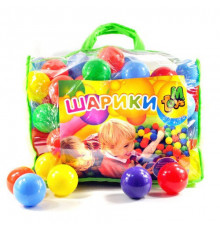 Шарики для сухих бассейнов 01159(12024), 100 шт в сумке
