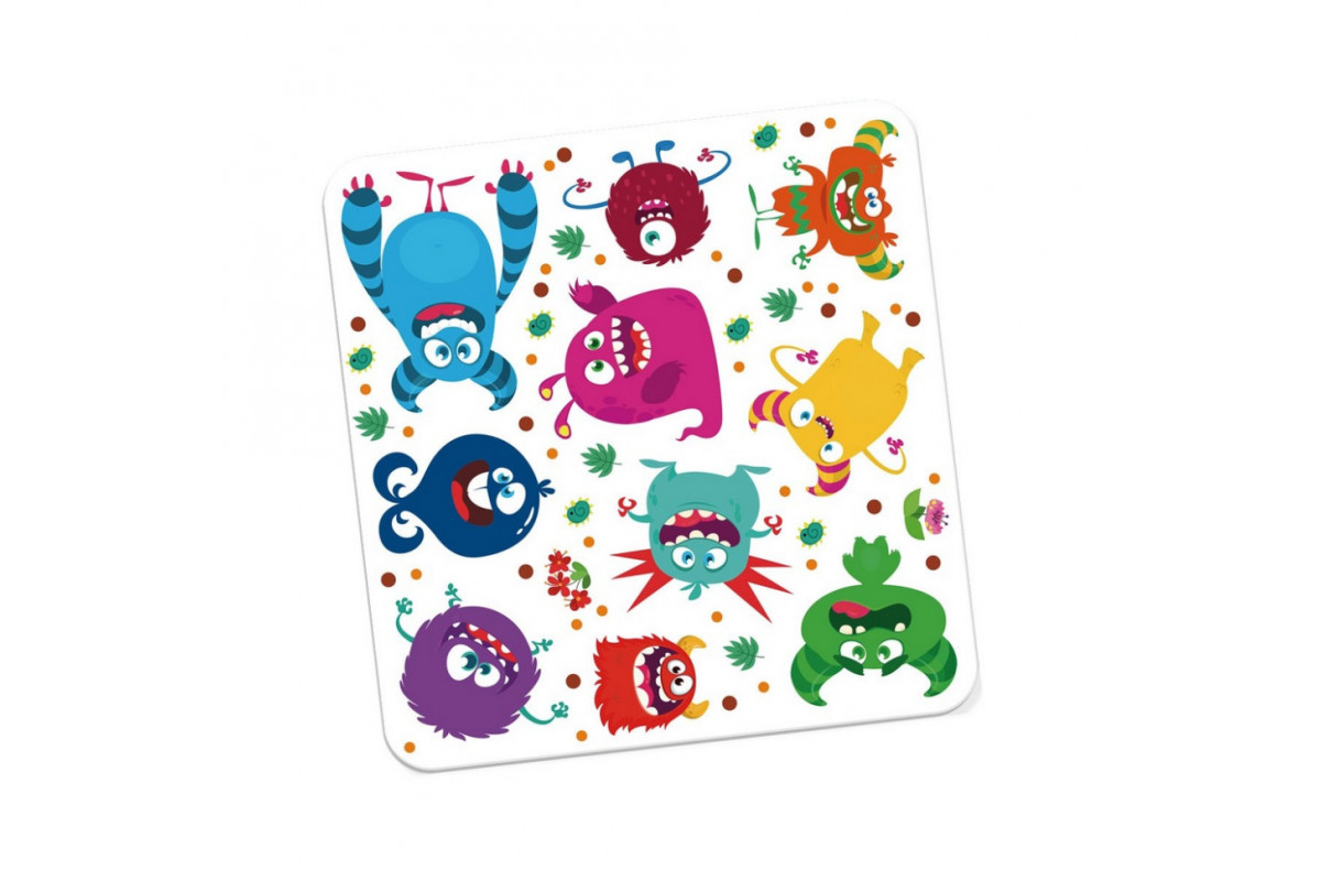 Набор для творчества "Монстрики" VT4206-52, 10 наклеек на планшетке
