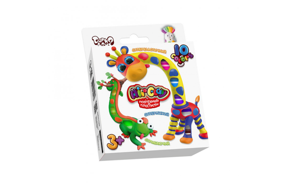 Набор воздушного пластилина "Air Clay" ARCL-03-01U 10 цветов