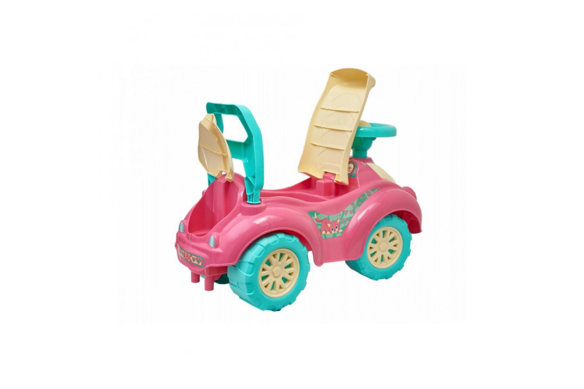 Машинка-каталка толокар для прогулок ТехноК 0823TXK Розовая