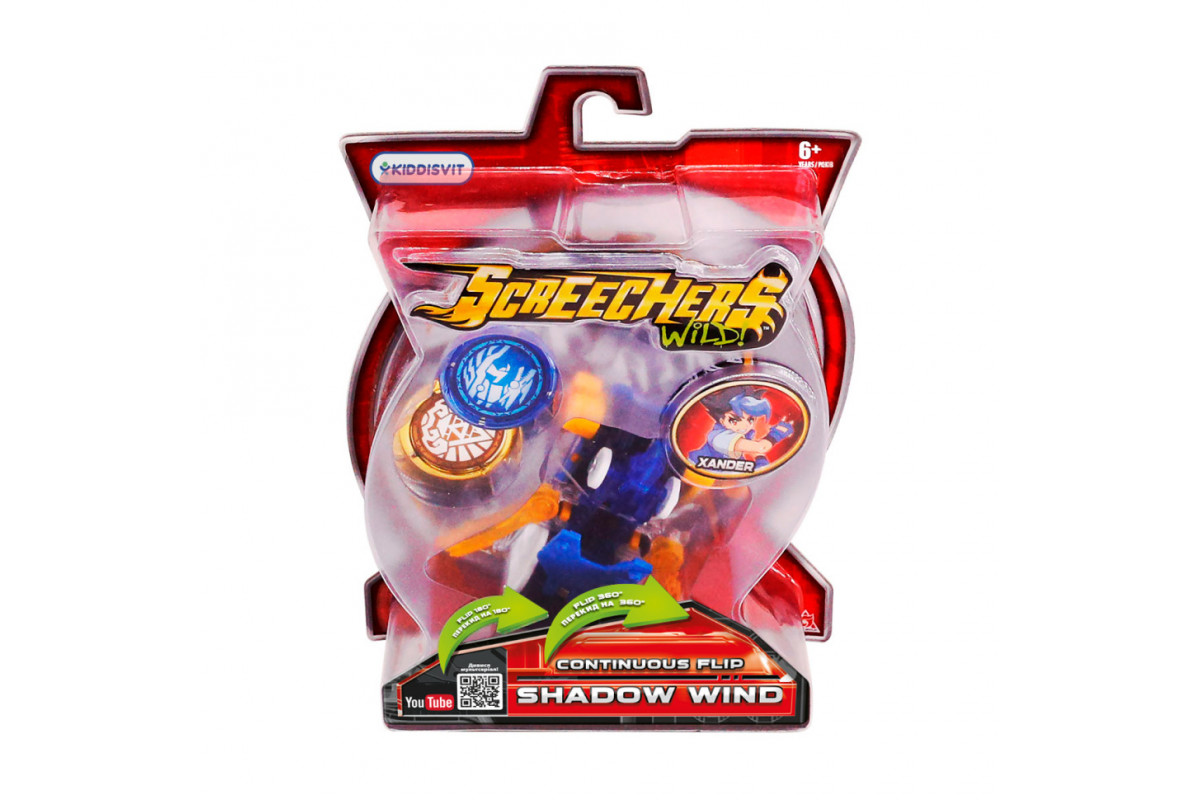 Машинка-трансформер Шедоу Вінд Screechers Wild! EU684101